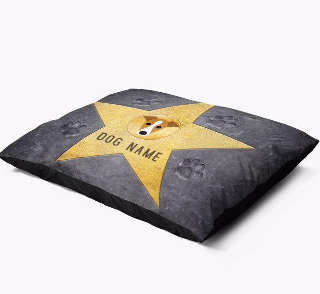 'Star of Fame' - Personalised {breedFullName} Dog Bed